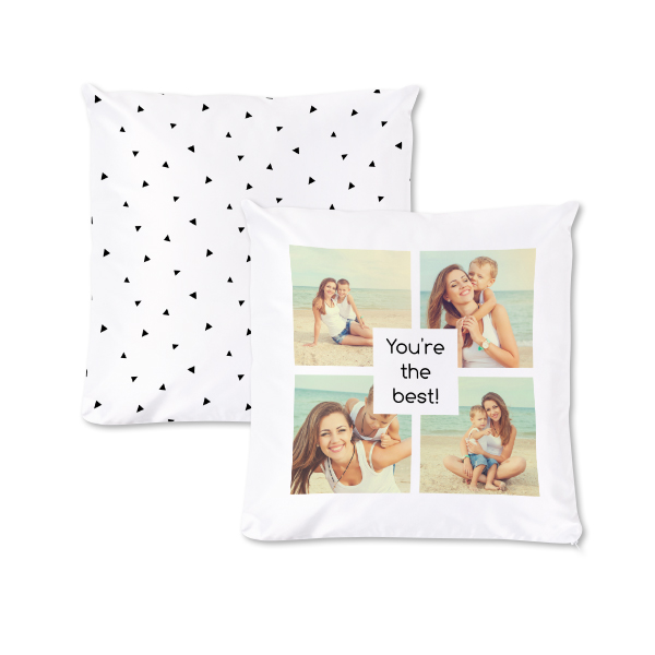 Fotokissen personalisiert (40x40 cm, doppelseitig bedruckt, Polyester, inkl. Füllung) Fotokissen personalisiert (40x40 cm, doppelseitig bedruckt, Polyester, inkl. Füllung)