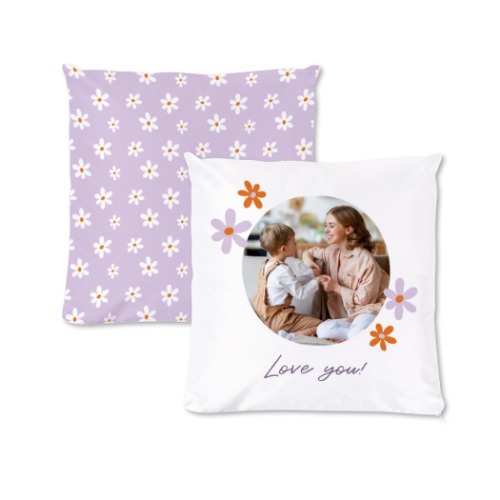 Fotokissen personalisiert (40x40 cm, doppelseitig bedruckt, Polyester, inkl. Füllung)