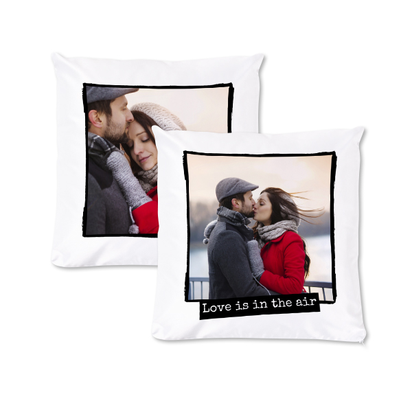 Polyester Cushion Cover and Filling Square M Front & Back print