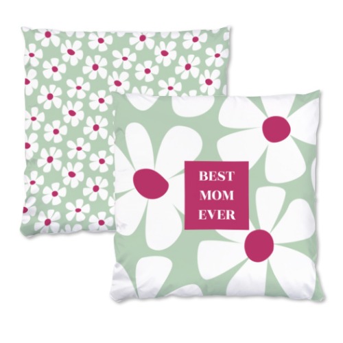 Polyester Cushion Cover and Filling Square L Front & Back