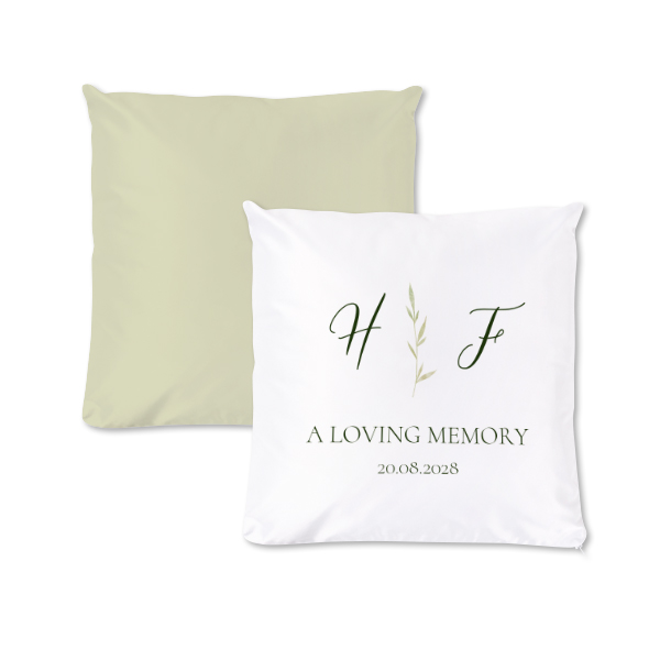 Polyester Cover Square M Front & Back print