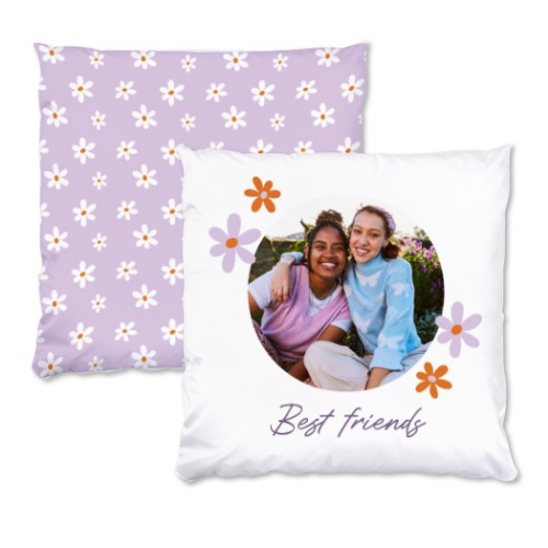 Housse satinée carré L recto-verso