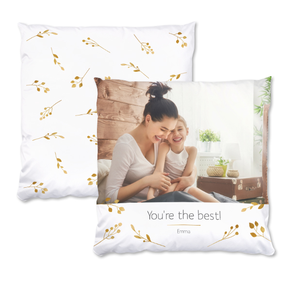 Polyester Cover Square L Front & Back print