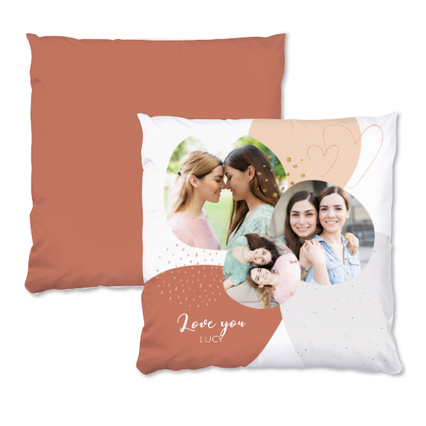 Polyester Cover Square L Front & Back print