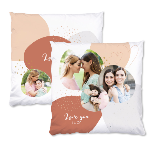 Polyester Cover Square L Front & Back print