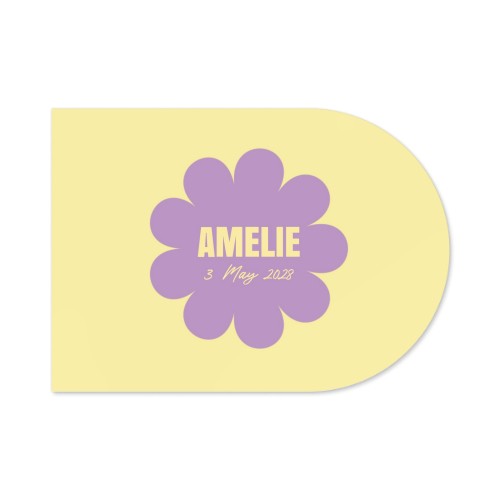 Daisy Shape - Text Only