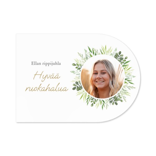 Pöytätabletti muovi kaarilla