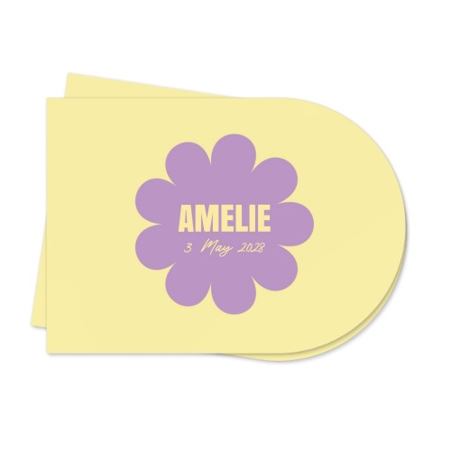 Daisy Shape - Text Only