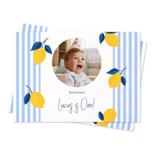 Lemon Stripes Party