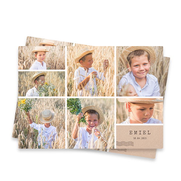 Photo placemats - 2 pcs