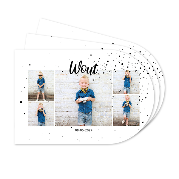 Papieren placemats boog (set van 24) Papieren placemats boog (set van 24)
