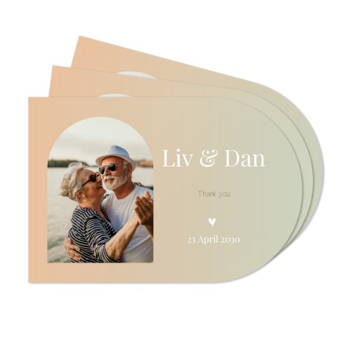 Papieren placemats boog (set van 24) Papieren placemats boog (set van 24)