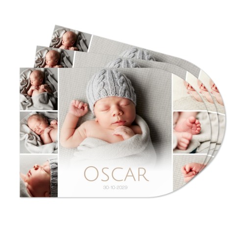 Papieren placemats boog met kleurplaat Jungle safari (set van 24)