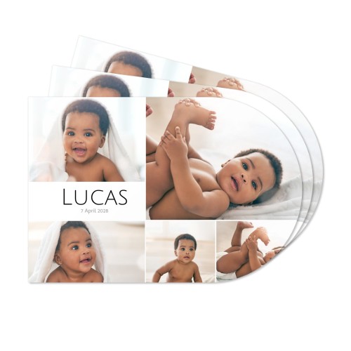Personalised Placemats Jungle safari - Arch - Set of 24