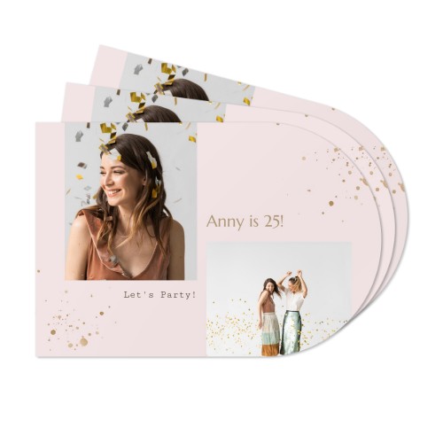 Abgerundete Papier-Tischsets Dschungelsafari - 24 Stk.