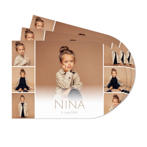 Personalised Placemats Jungle safari - Arch - Set of 24