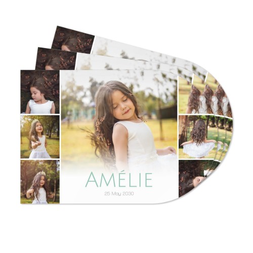 Personalised Placemats Jungle safari - Arch - Set of 24