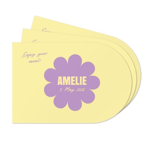 Personalised Placemats Jungle safari - Arch - Set of 24 Personalised Placemats Jungle safari - Arch - Set of 24