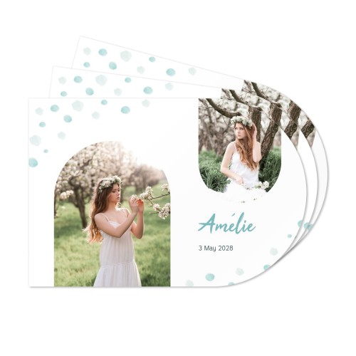 Personalised Placemats Jungle safari - Arch - Set of 24