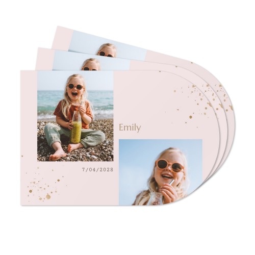 Abgerundete Papier-Tischsets Unter Wasser - 24 Stk.