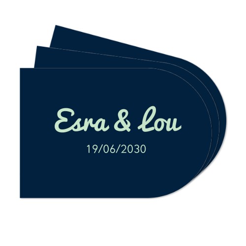 Tallriksunderlägg båge Under havsytan - 24 st