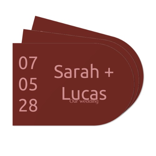 Personalised Placemats Under the sea - Arch - Set of 24