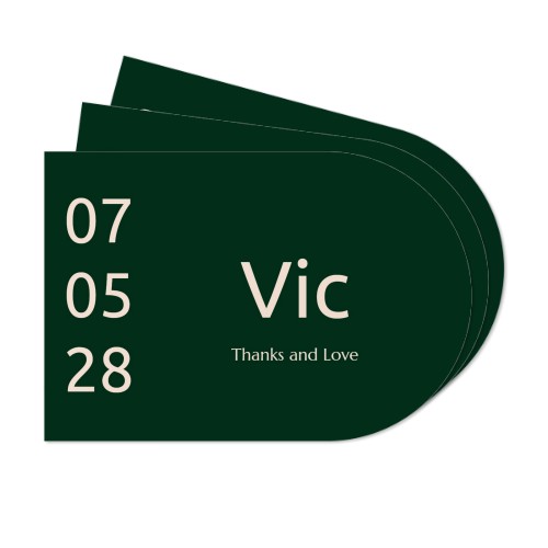 Personalised Placemats Christmas - Arch - Set of 24