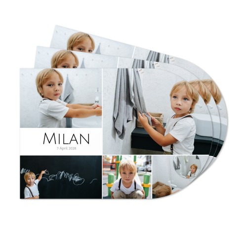 Minimalistisk fotokollasje