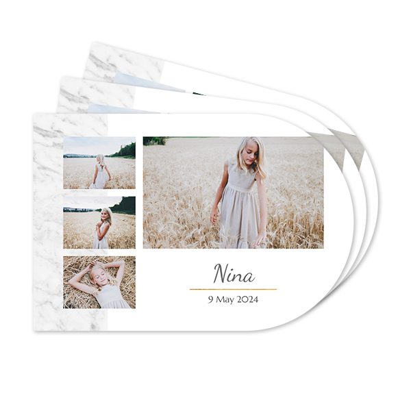 Personalised Placemats Christmas - Arch - Set of 24