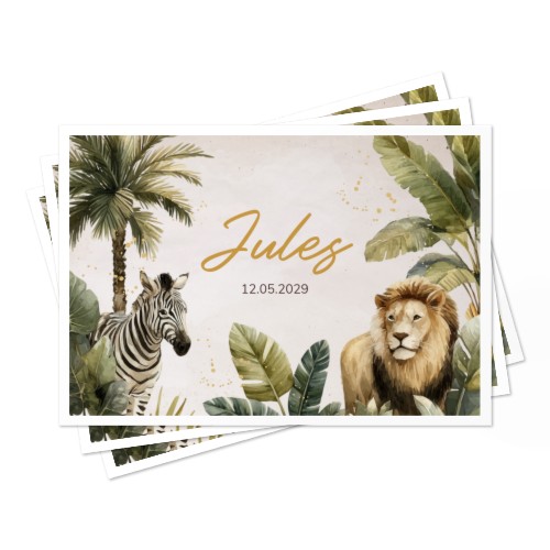 Golden Jungle Party - Text Only Golden Jungle Party - Text Only