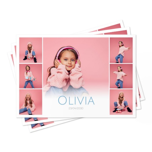 Papieren placemats met kleurplaat Onder de zee - Set van 24