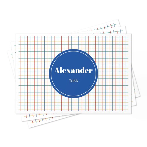 Personlig bordbrikker Under havet - 24 st