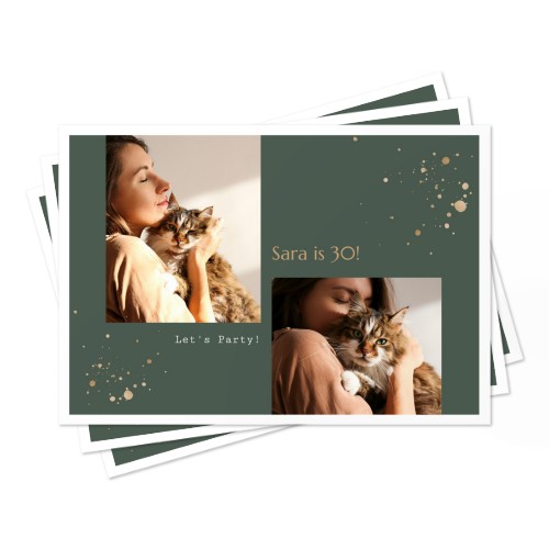 Personalised Placemats Christmas - Set of 24