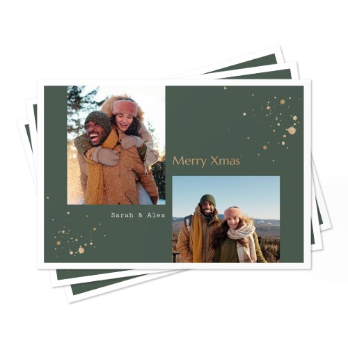 Papieren placemats met kleurplaat Kerstmis - Set van 24