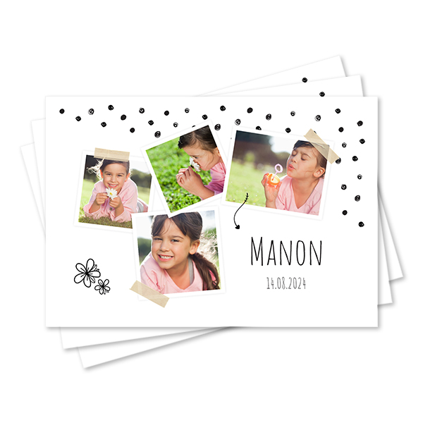 Personalised Placemats Christmas - Set of 24