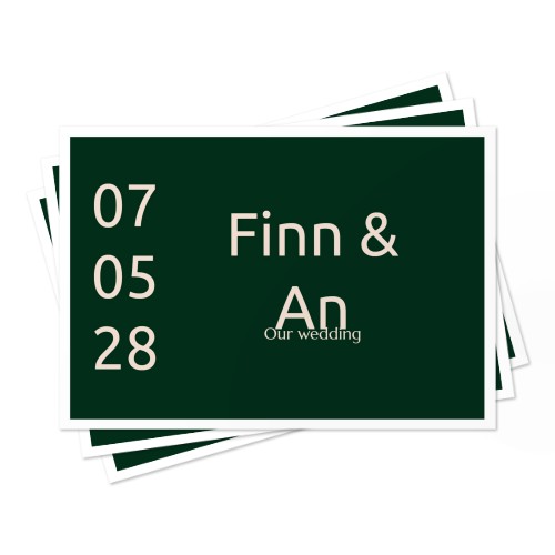 Personalised Placemats Christmas - Set of 24