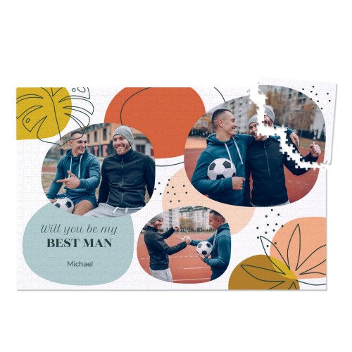 Organic Shapes and Plants - Text only