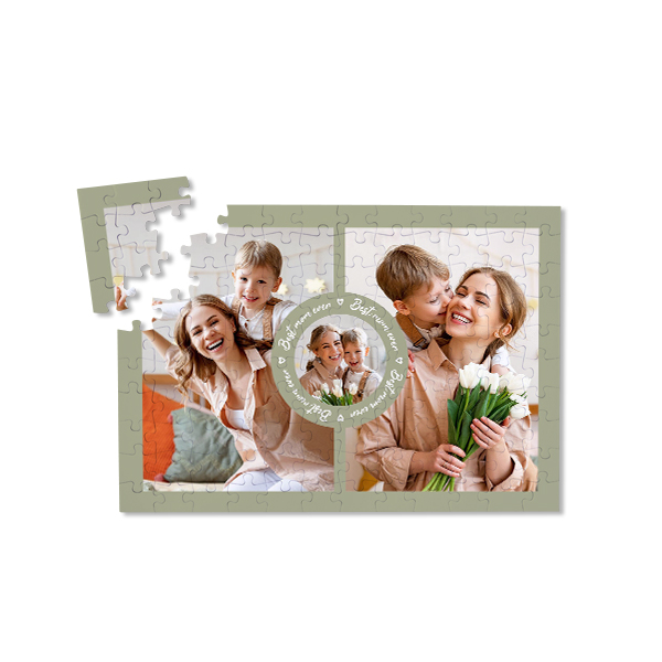 Fotopuzzel 120 stukjes (hard karton)