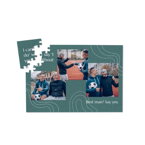 Puzzle 120 pieces (hard cardboard)