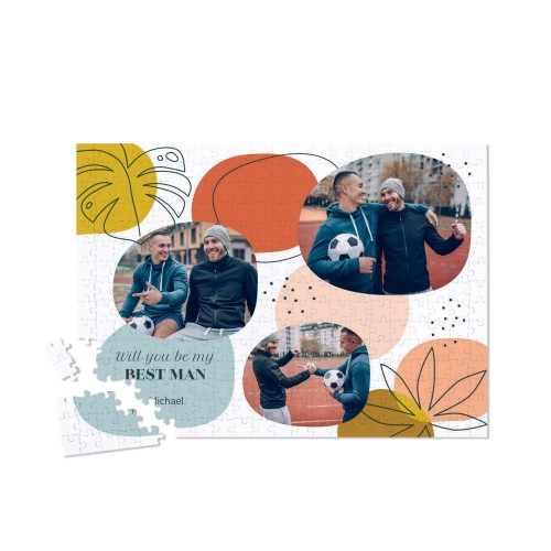 Organic Shapes and Plants - Text only