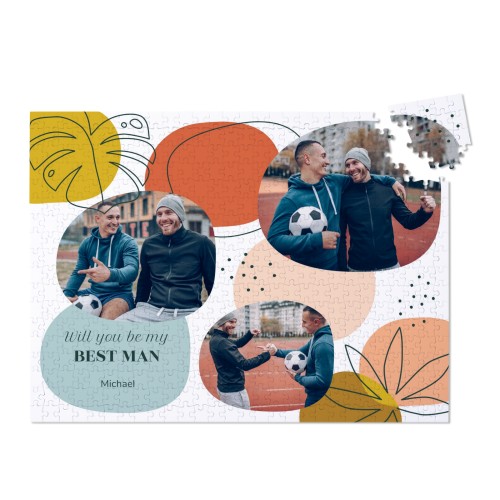 Organic Shapes and Plants - Text only