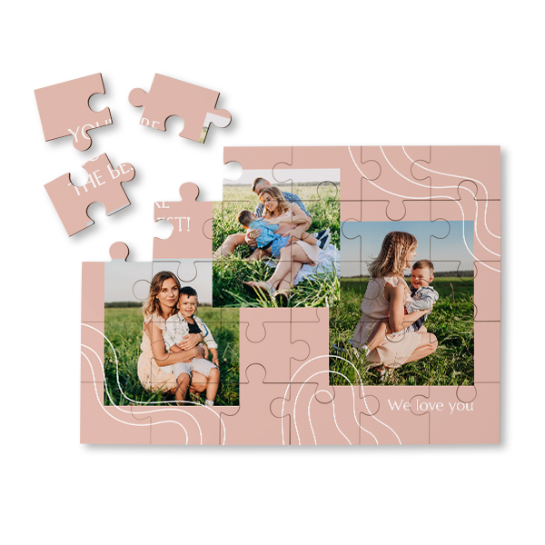 Fotopuzzel 30 stukjes (MDF met hoogglans afwerking)