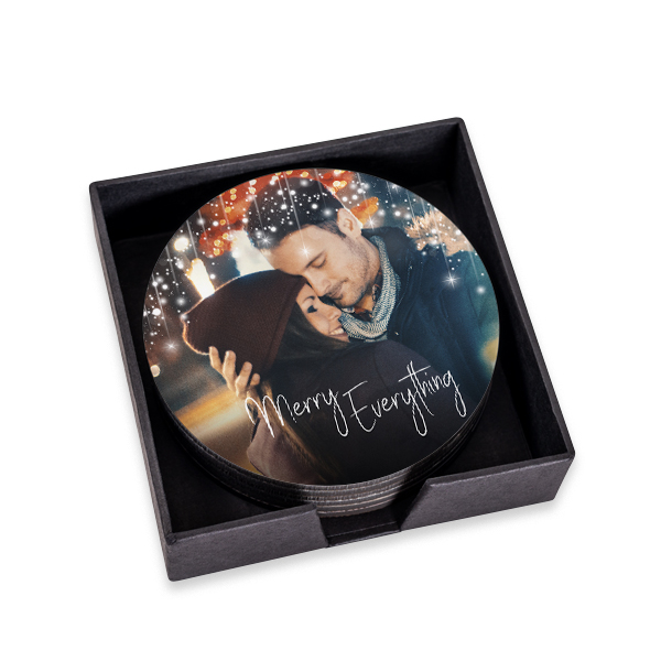 Sous-verres luxe ronds