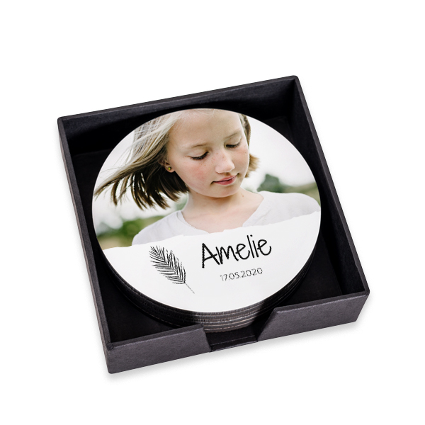 Sous-verres luxe ronds