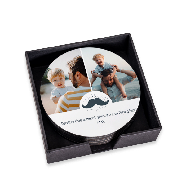 Sous-verres luxe ronds