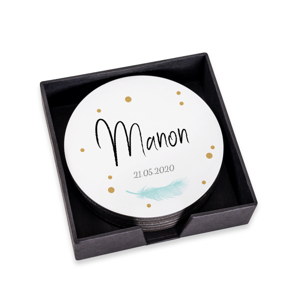 Feathers and golden sparkles Feathers and golden sparkles