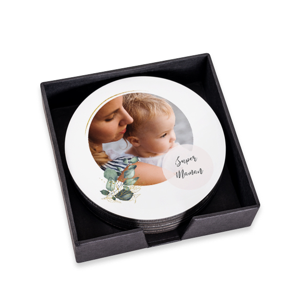 Sous-verres luxe ronds