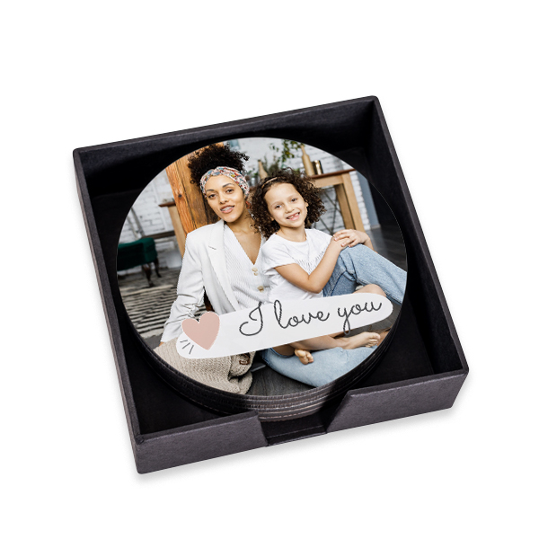 Sous-verres luxe ronds