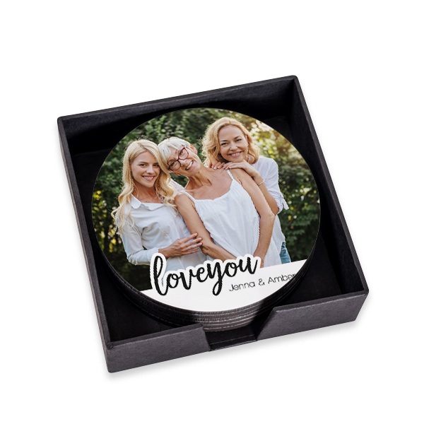 Sous-verres luxe ronds