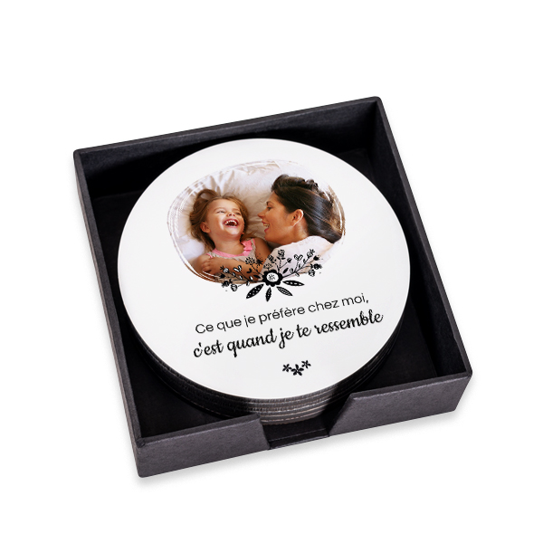 Sous-verres luxe ronds